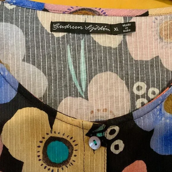 Gudrun Sjödén Aquarelle tunic XL - Picture 2 of 4